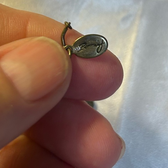 Exquisite faceted red rhinestones on copper setting- vintage! - Picture 6 of 9